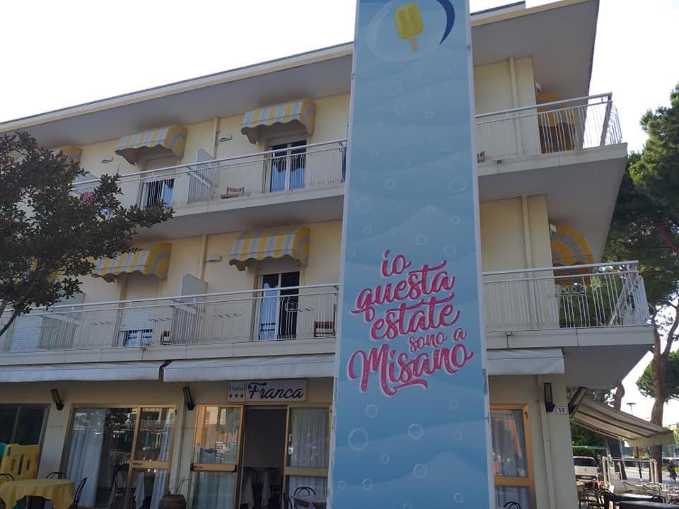 Hotel Franca Misano Adriatico Kültér fotó